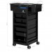 Hairdressing Trolley GABBIANO 68UV with sterilizer, black